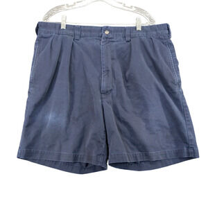 Polo by Ralph Lauren Tyler Shorts Mens Size 40 Blue Chino Pockets
